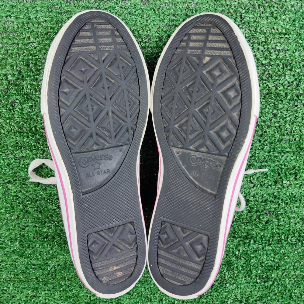 Converse Sneakers Junior 3 Pink Chuck Taylor All Star Glitter Stars 665108C Low